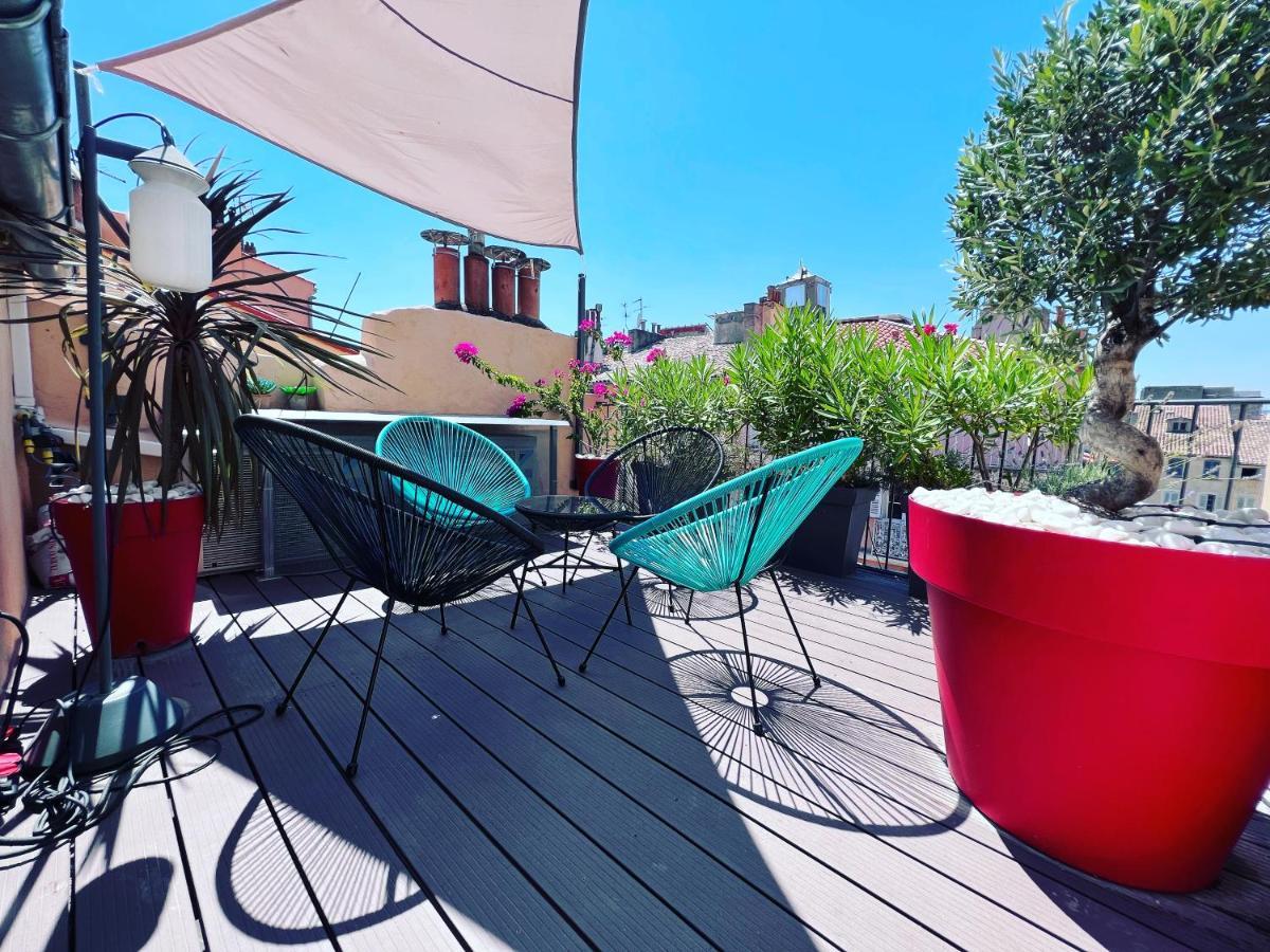 Duplex Avec Terrasse - Hyper-Centre De Toulon Apartment Ngoại thất bức ảnh